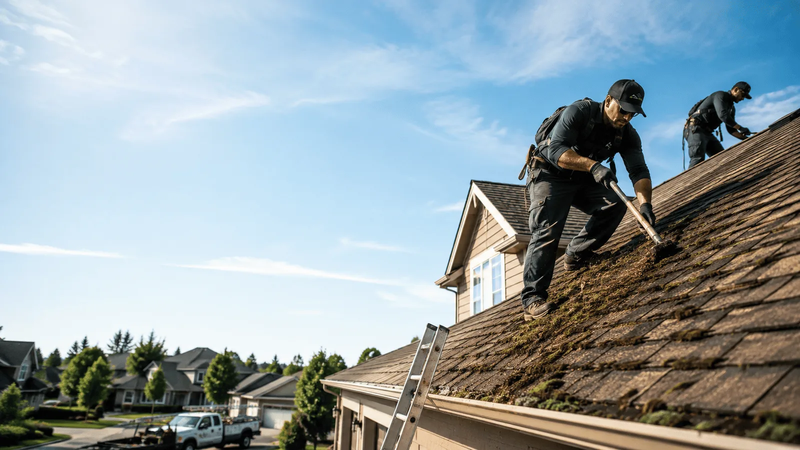 Roof Moss Removal in Tipp City, OH near me